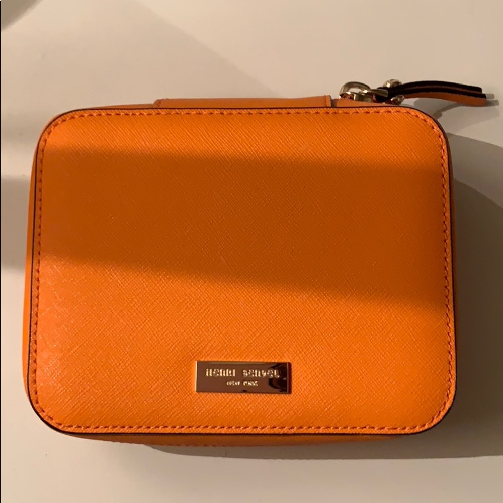 HENRI BENDEL- Orange Jewelry Travel Case
